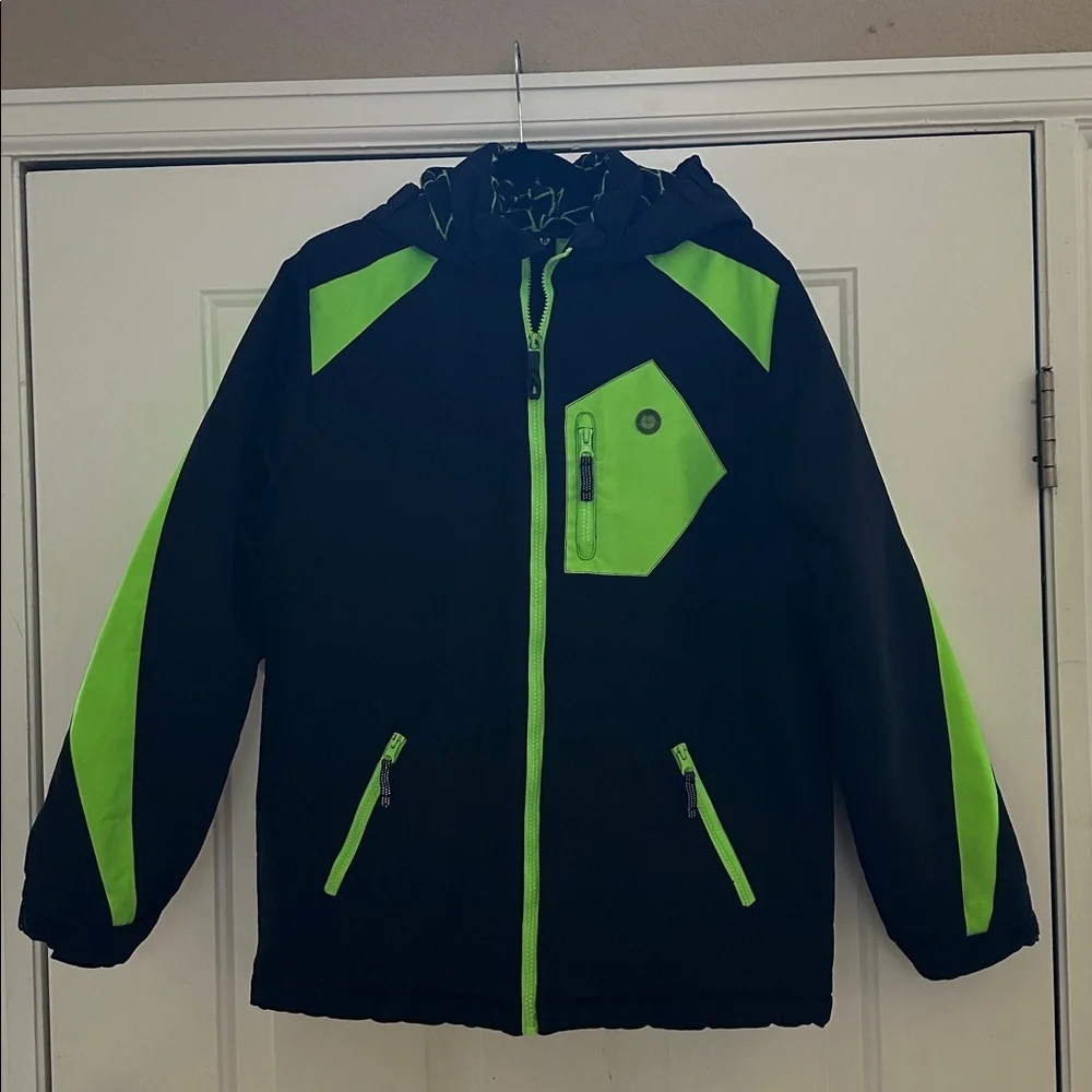 Athletech Jacket Black Green